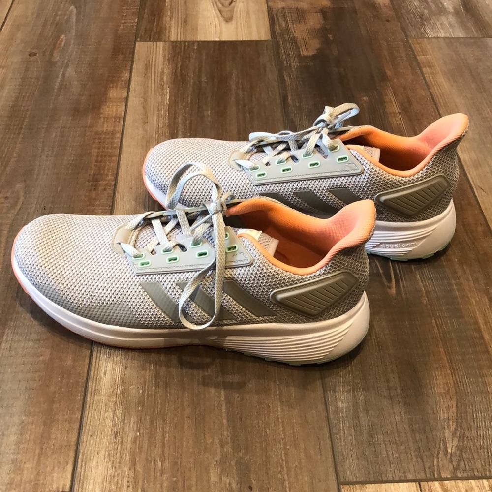 Adidas Women's Duramo 9 BB7006 Gray Running Shoes